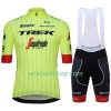 Fietskleding Dames (Fietsshirt + Korte Koersbroek) 2018 Trek-Segafredo N002
